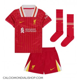 Maglie da calcio Liverpool Dominik Szoboszlai #8 Prima Maglia Bambino 2024-25 Manica Corta (+ Pantaloni corti)